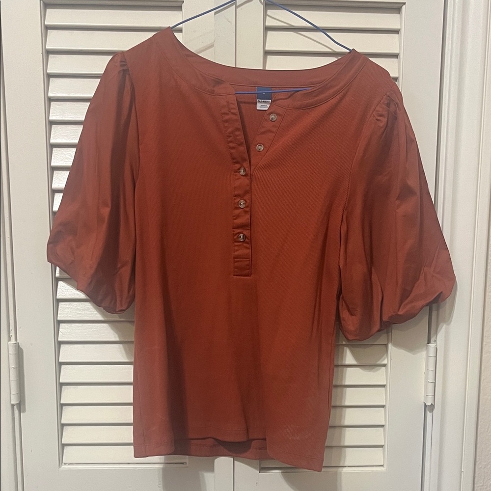 Old Navy Women's Terracotta Blouse
